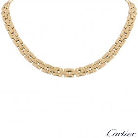 Cartier Yellow Gold Maillon Panthere Necklace